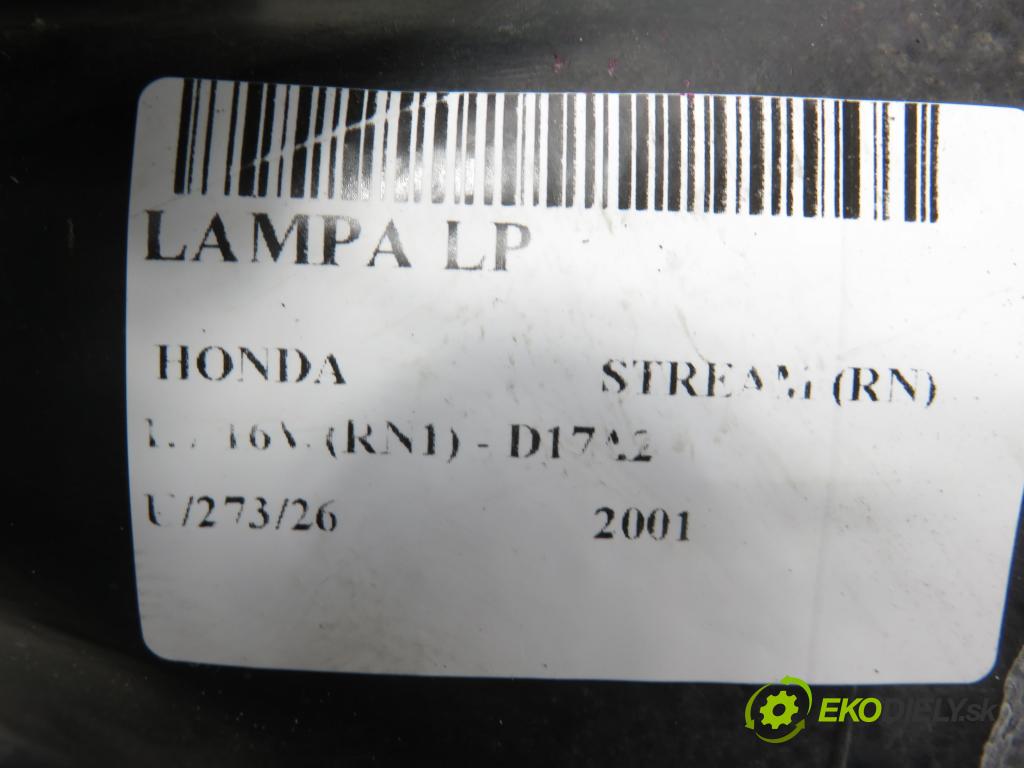HONDA STREAM (RN) VAN 2001 92,00 1.7 16V (RN1) - D17A2 1668,00 světlo LP 