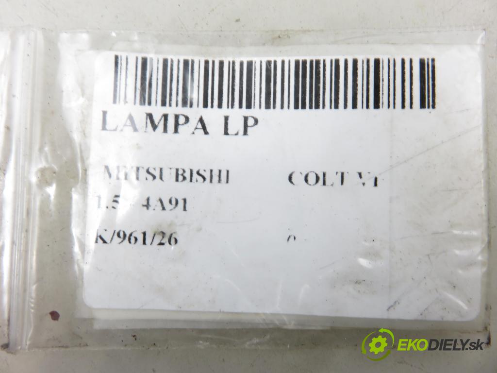 MITSUBISHI COLT VI (Z3_A, Z2_A) HB 2005 80,00 1.5 - 109 4A91 1499,00 Svetlo LP 