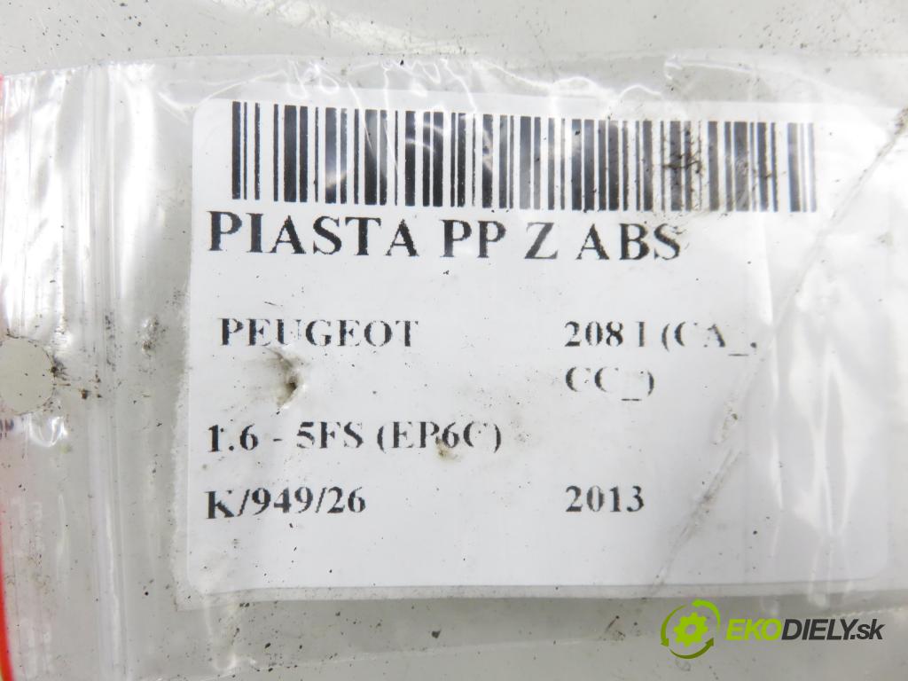 PEUGEOT 208 I (CA_, CC_) HB 2013 88,00 1.6 VTI - 5FS (EP6C) 1598,00 náboj PP ABS 