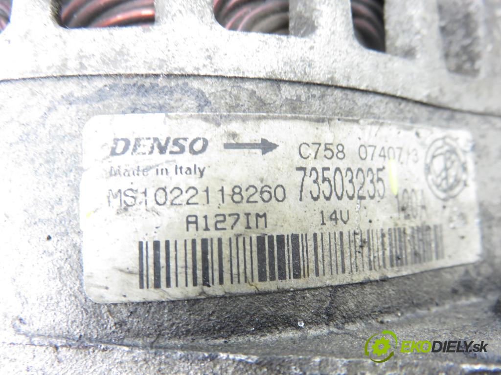 ALFA ROMEO 159 (939_) SEDAN 2007 110,00 1.9 JTDM 16V - 939 A2.000 1910,00 Alternátor 73503235 ; MS1022118260 (Alternátor)