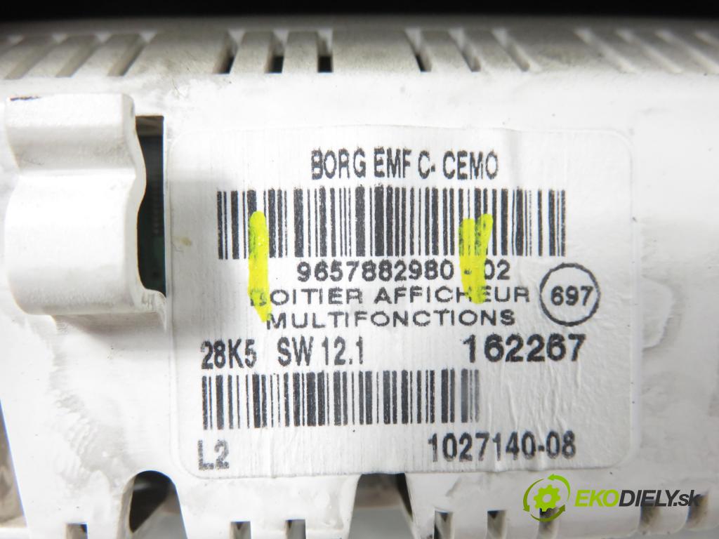 PEUGEOT 307 (3A/C) HB 2005 80,00 1.6 HDi 110 - 9HZ (DV6TED4) 1560,00 ZOBRAZIT: 9657882980