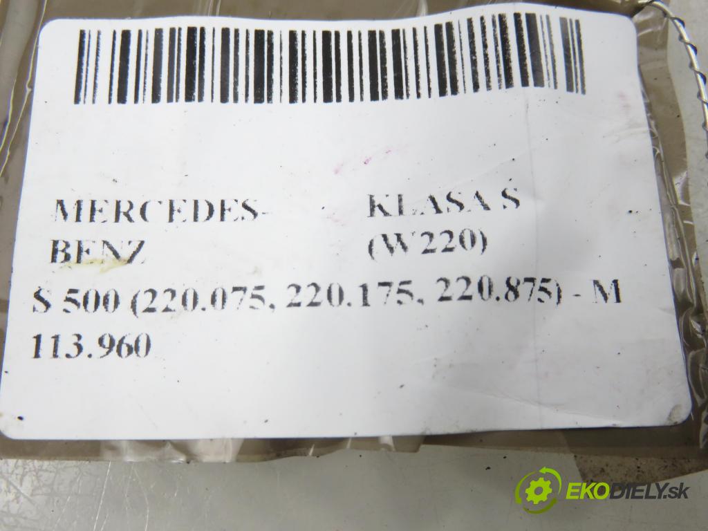MERCEDES-BENZ KLASA S (W220) SEDAN 2001 0,00 S 500 (220.075, 220.175, 220.875) - M 113.960 4966,00 Znak / Logo 