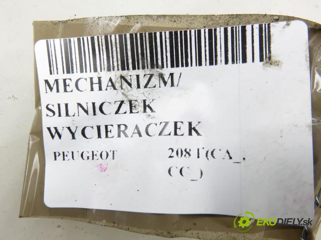 PEUGEOT 208 I (CA_, CC_) HB 2013 88,00 1.6 - 5FS (EP6C) 1598,00 Motorček stieračov 9673222580 ; 3397021391 ; 0390241540