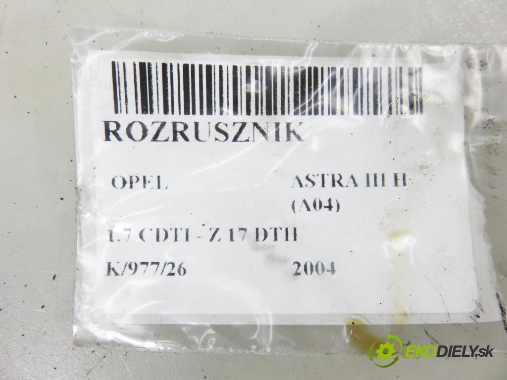 OPEL ASTRA H (A04) HB 2004 74,00 1.7 CDTI - Z 17 DTH 1686,00 startér (Startér)