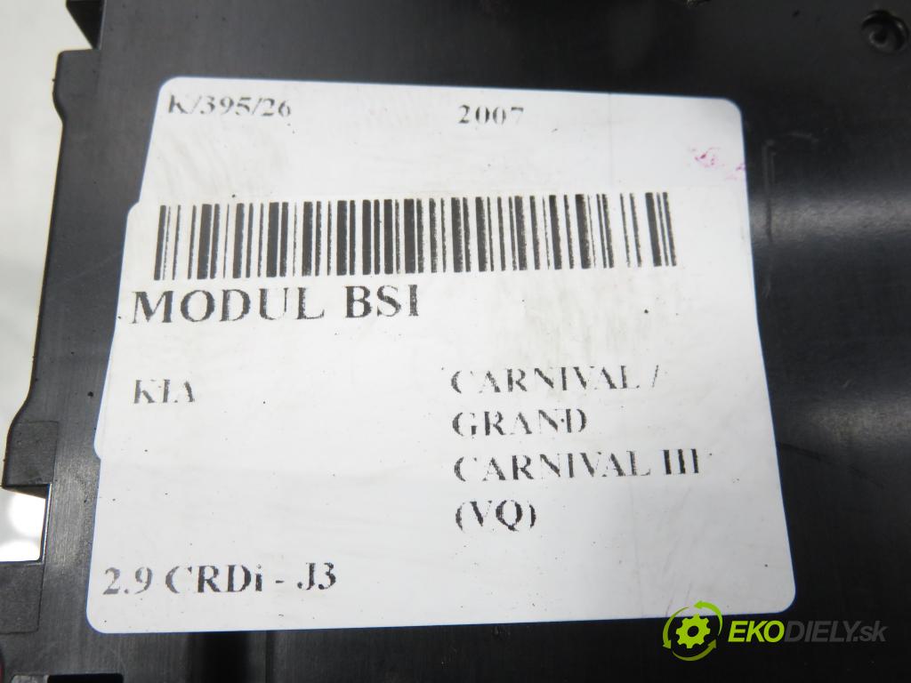 KIA CARNIVAL / GRAND CARNIVAL III (VQ) MINIVAN 2007 136,00 2.9 CRDi - J3 2902,00 MODUL BSI 919544D270 ; 919544D270OJ