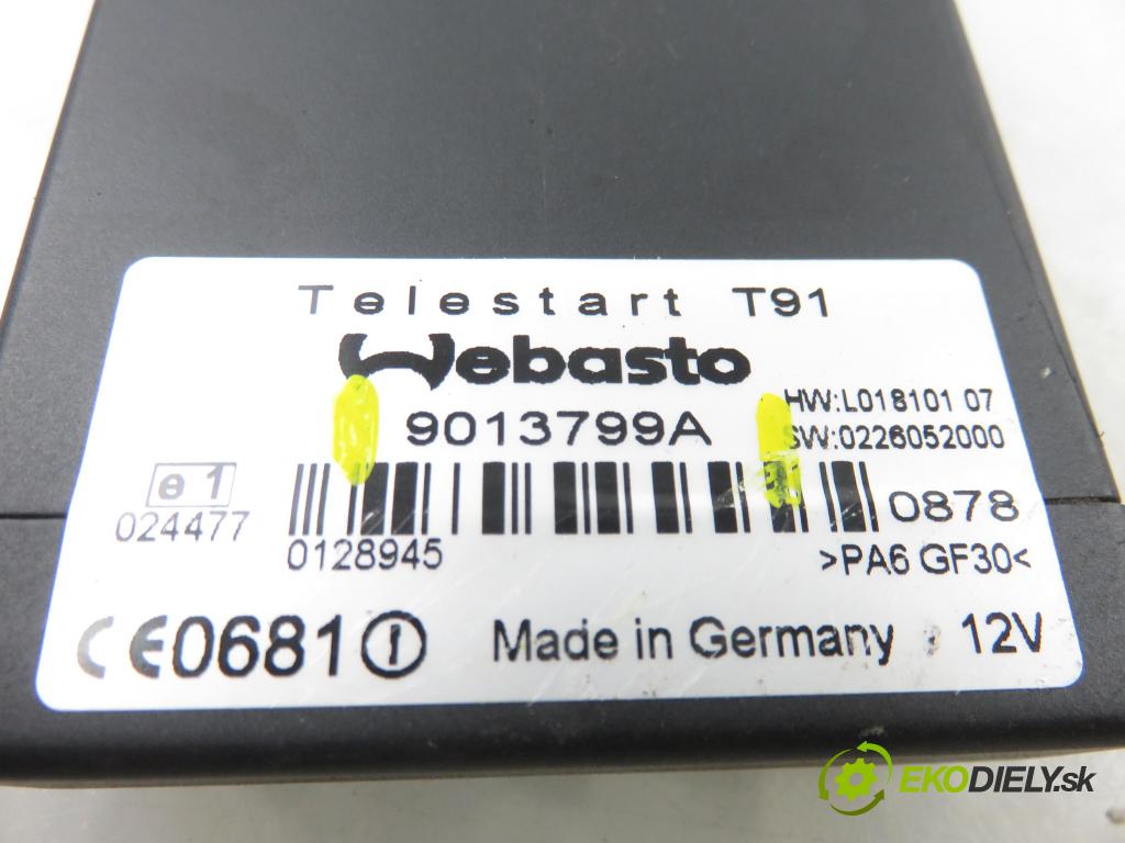 KIA CARNIVAL / GRAND CARNIVAL III (VQ) MINIVAN 2007 136,00 2.9 CRDi - J3 2902,00 řídící jednotka Webasto 9013799A