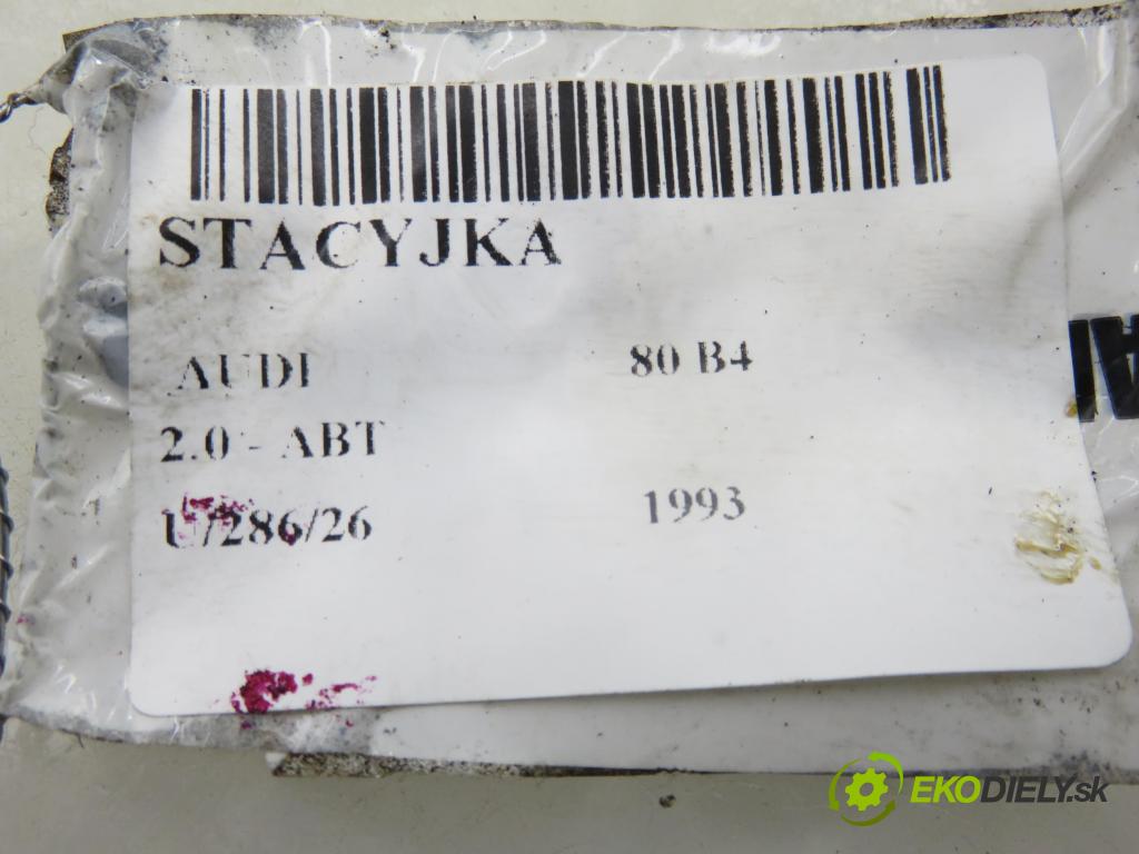 AUDI 80 (8C, B4) SEDAN 1993 66,00 2.0 90 - ABT 1984,00 spínačka 893905851D (Spínací skříňka)