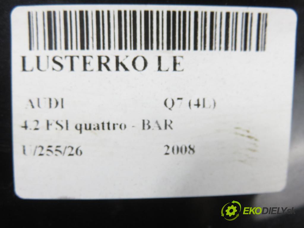 AUDI Q7 (4L) SUV 2008 257,00 4.2 FSI quattro - BAR 4163,00 zpětné zrcátko LE 4L1857409D ; 4L0857535B ; 4L0857507Z9Y