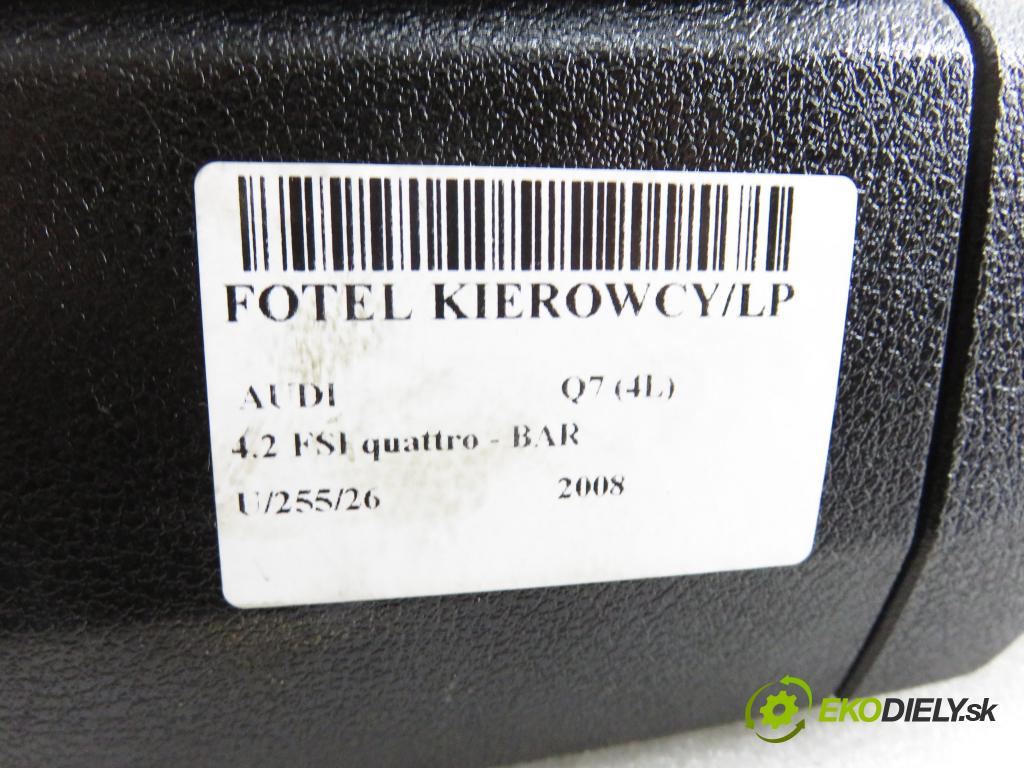 AUDI Q7 (4L) SUV 2008 257,00 4.2 FSI quattro - BAR 4163,00 sedadlo ŘIDIČE / LP