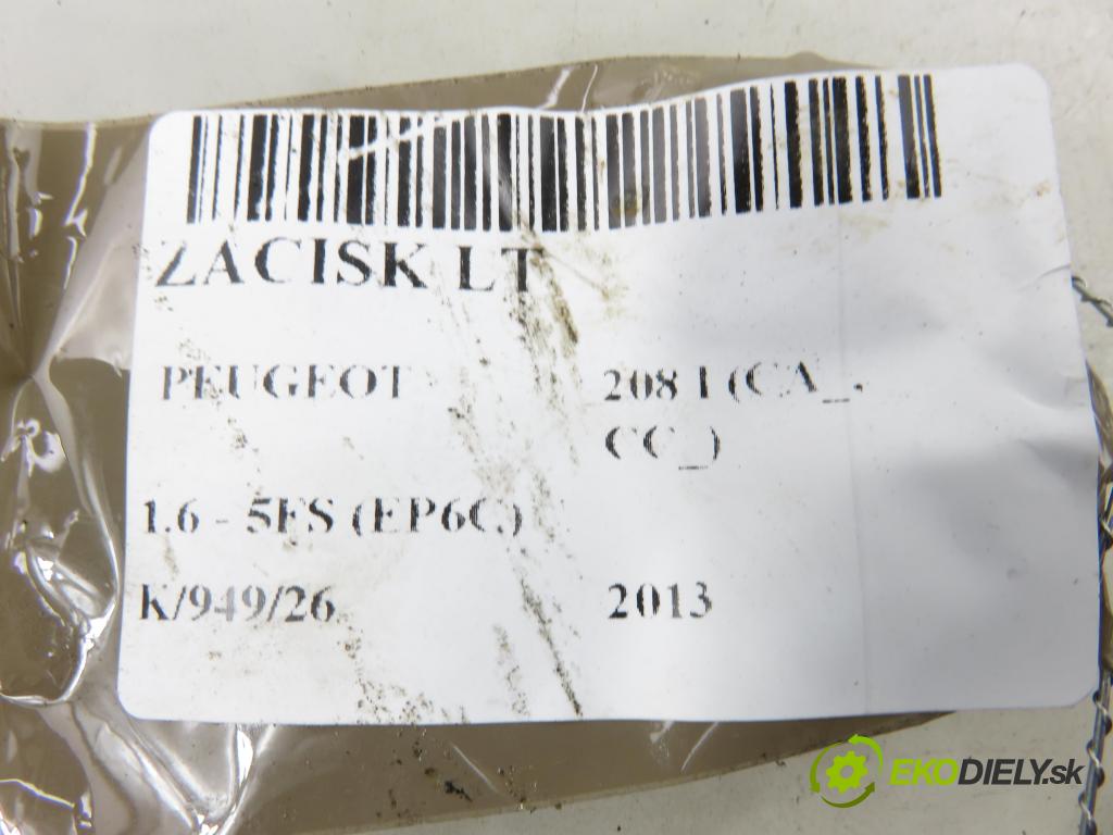PEUGEOT 208 I (CA_, CC_) HB 2013 88,00 1.6 VTI - 5FS (EP6C) 1598,00 brzdič třmen LT 