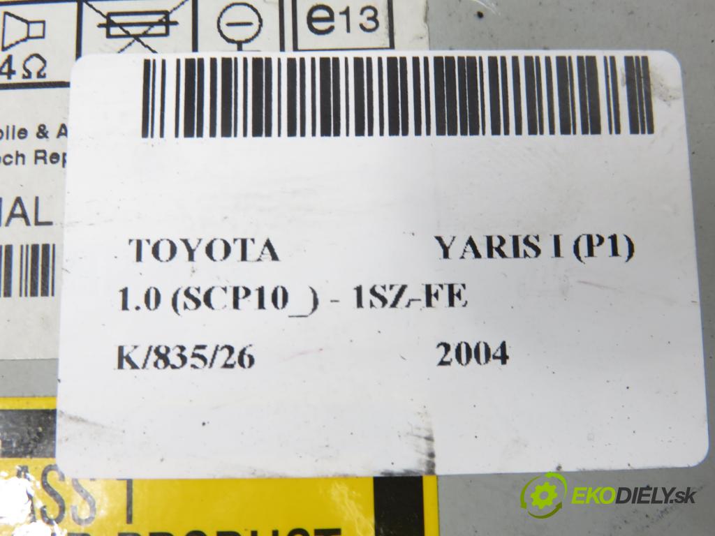 TOYOTA YARIS (_P1_) HB 2004 50,00 1.0 (SCP10_) - 1SZ-FE 998,00 RADIO CD 861200D140