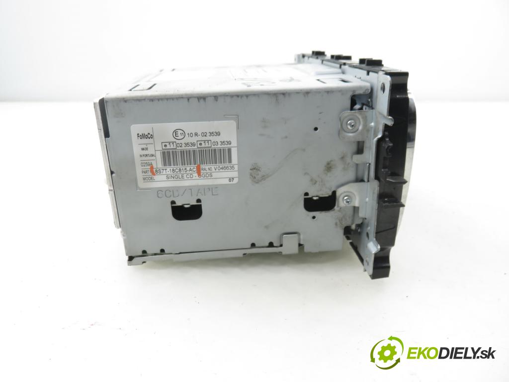 FORD S-MAX (WA6) MINIVAN 2010 103,00 2.0 TDCi - UFWA 1997,00 RADIO CD 8S7T18C815AC