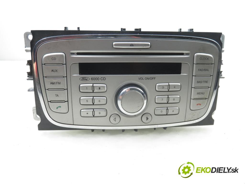 FORD S-MAX (WA6) MINIVAN 2010 103,00 2.0 TDCi - UFWA 1997,00 RADIO CD 8S7T18C815AC