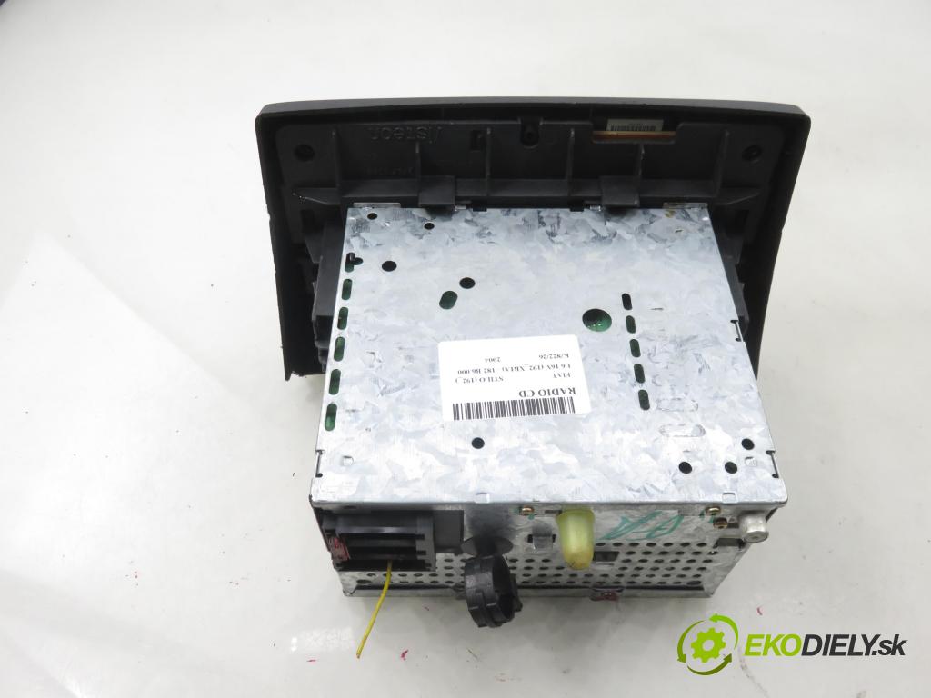 FIAT STILO (192_) HB 2004 76,00 1.6 16V (192_XB1A) - 182 B6.000 1596,00 RADIO CD 735374218 ; 2FCF18C828JA