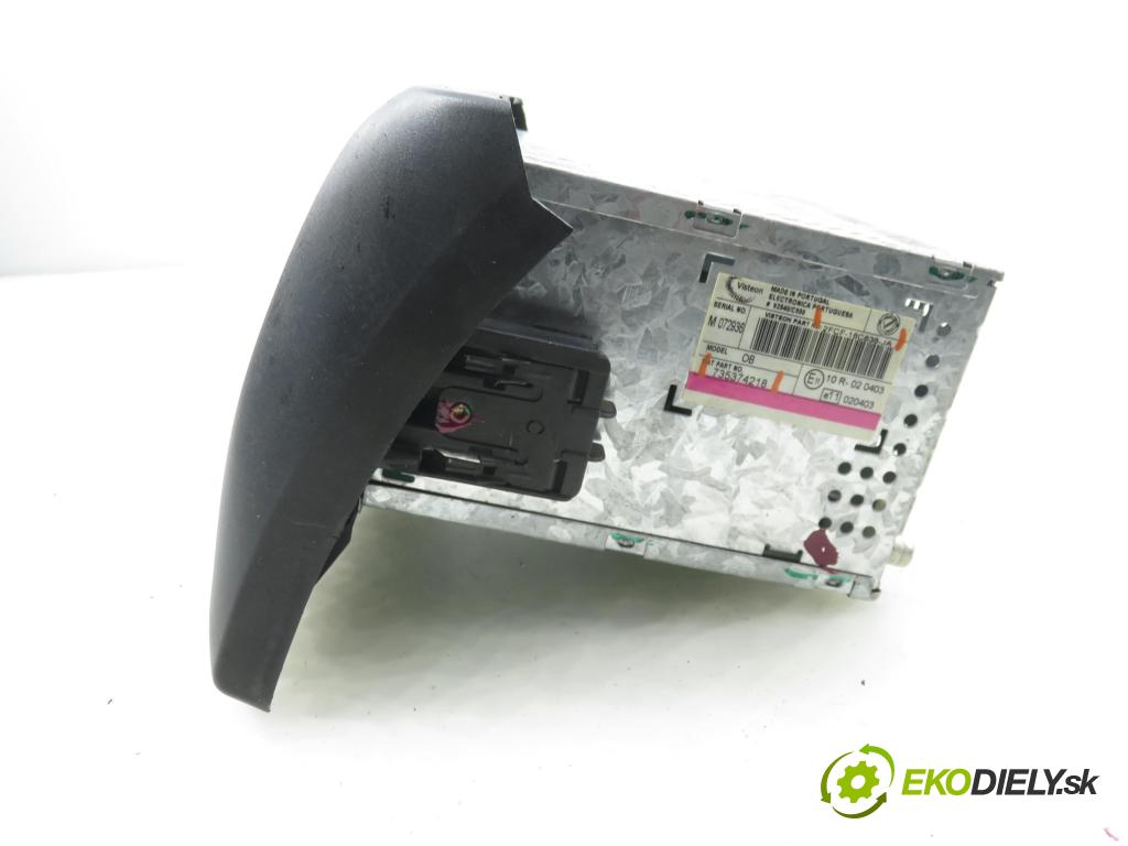 FIAT STILO (192_) HB 2004 76,00 1.6 16V (192_XB1A) - 182 B6.000 1596,00 RADIO CD 735374218 ; 2FCF18C828JA
