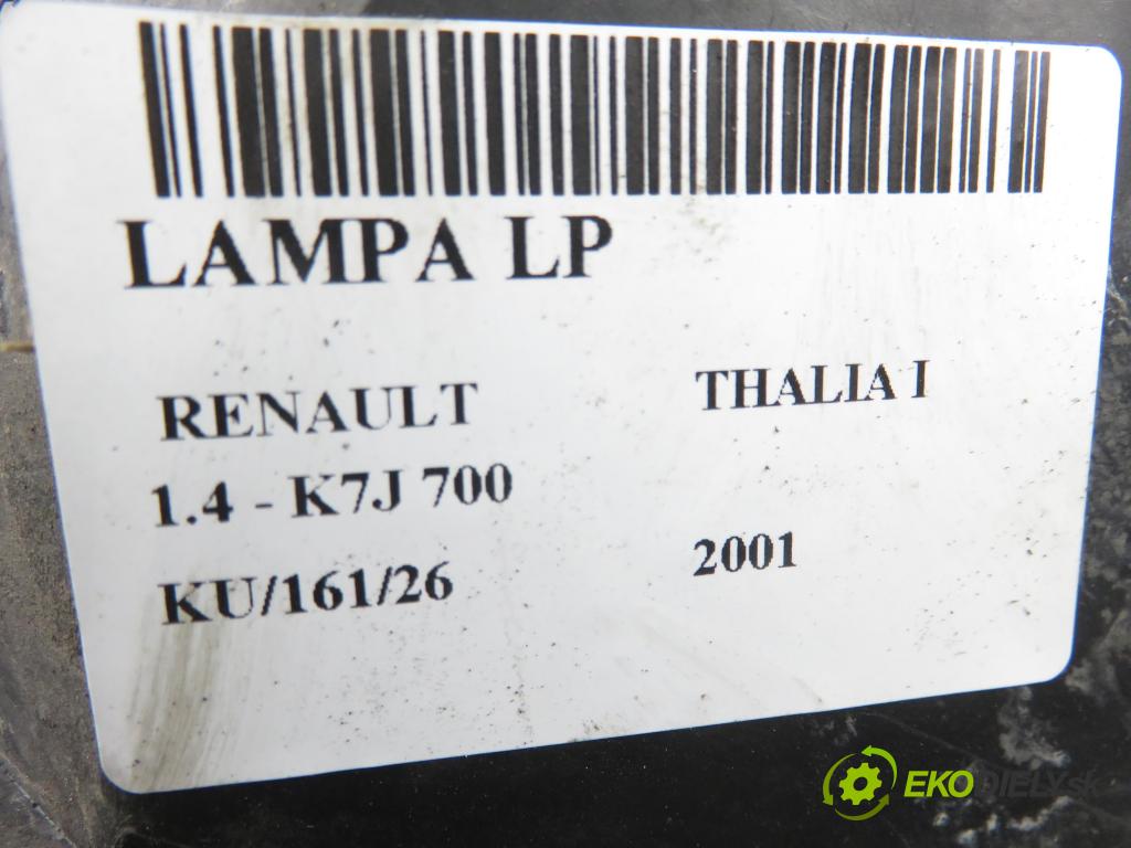 RENAULT THALIA I (LB0/1/2_) SEDAN 2001 55,00 1.4 - K7J 700 1390,00 Svetlo LP 
