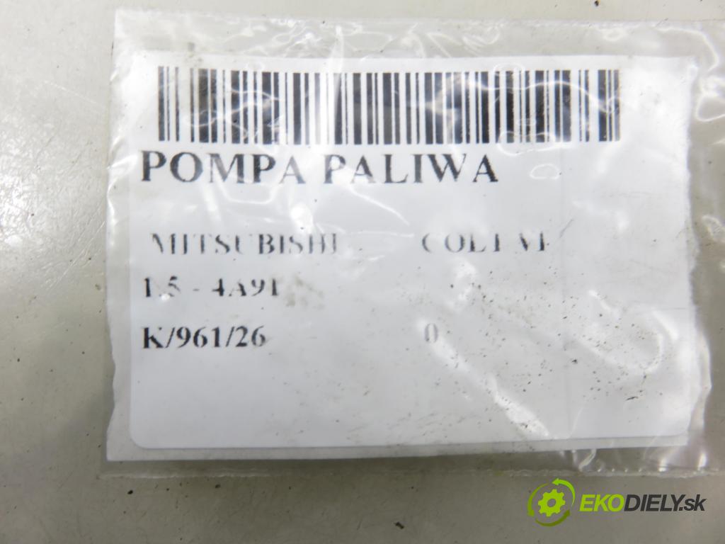 MITSUBISHI COLT VI (Z3_A, Z2_A) HB 2005 80,00 1.5 - 109 4A91 1499,00 Pumpa paliva A4544700094 ; MN135000
