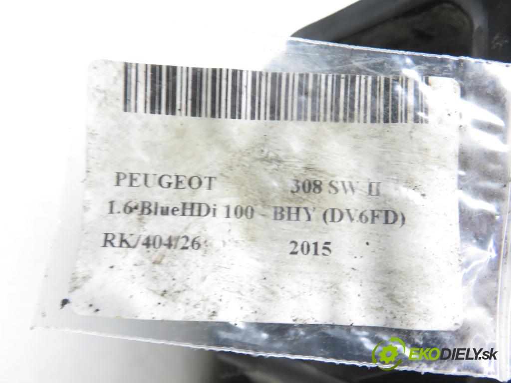 PEUGEOT 308 SW II KOMBI 2015 73,00 1.6 BlueHDi 100 - BHY (DV6FD) 1560,00 nádržka TEKUTINA: FAP 12674101 ; 12674901 ; 12674903