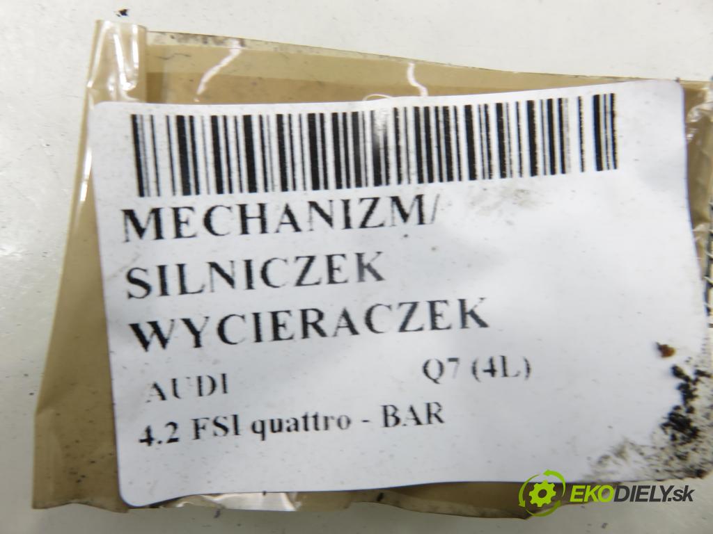 AUDI Q7 (4L) SUV 2008 257,00 4.2 FSI quattro - BAR 4163,00 MECHANISMUS/ motorek stěračů 4L1910113 ; 4L1955119