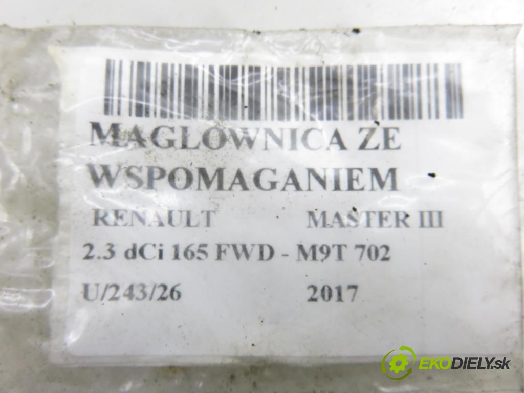RENAULT MASTER III Platforma / podwozie (EV, HV, UV) KABINA/PLATFORMA 2017 120,00 2.3 dCi 165 FWD - M9T 702 2298,00 řízení ZE posilovačem 6820000174D