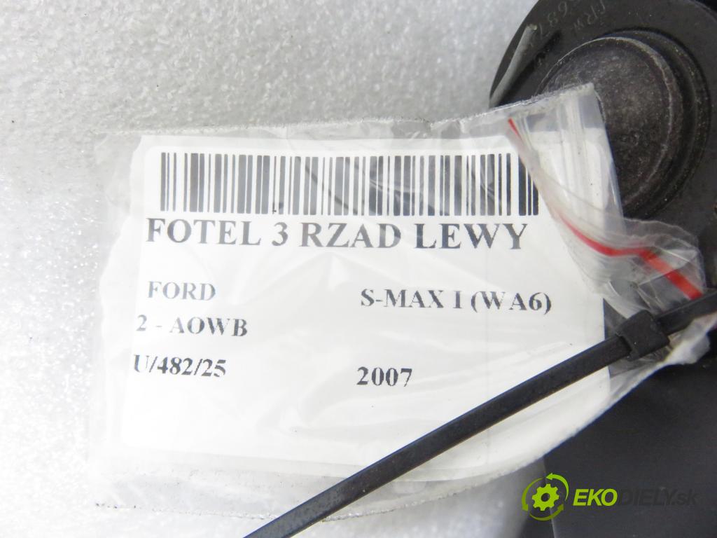 FORD S-MAX (WA6) MINIVAN 2007 107,00 2 - AOWB 1999,00 sedadlo 3 ŘÁDEK levý