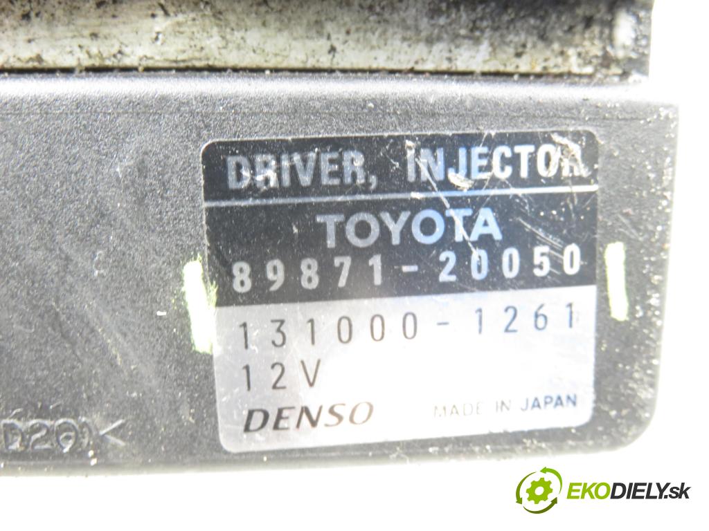 TOYOTA COROLLA Verso (ZER_, ZZE12_, R1_) MINIVAN 2005 85,00 2.0 D-4D (CUR10_) - 1CD-FTV 1995,00 řídící jednotka vstřiku 8987120050 ; 1310001261