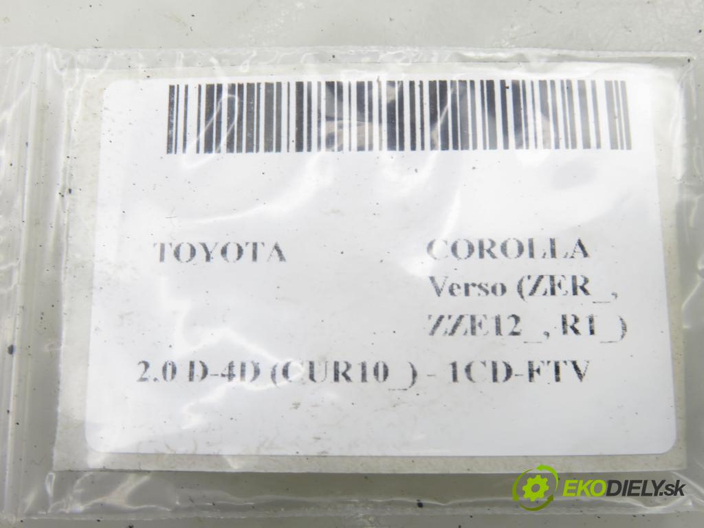 TOYOTA COROLLA Verso (ZER_, ZZE12_, R1_) MINIVAN 2005 85,00 2.0 D-4D (CUR10_) - 1CD-FTV 1995,00 řídící jednotka vstřiku 8987120050 ; 1310001261