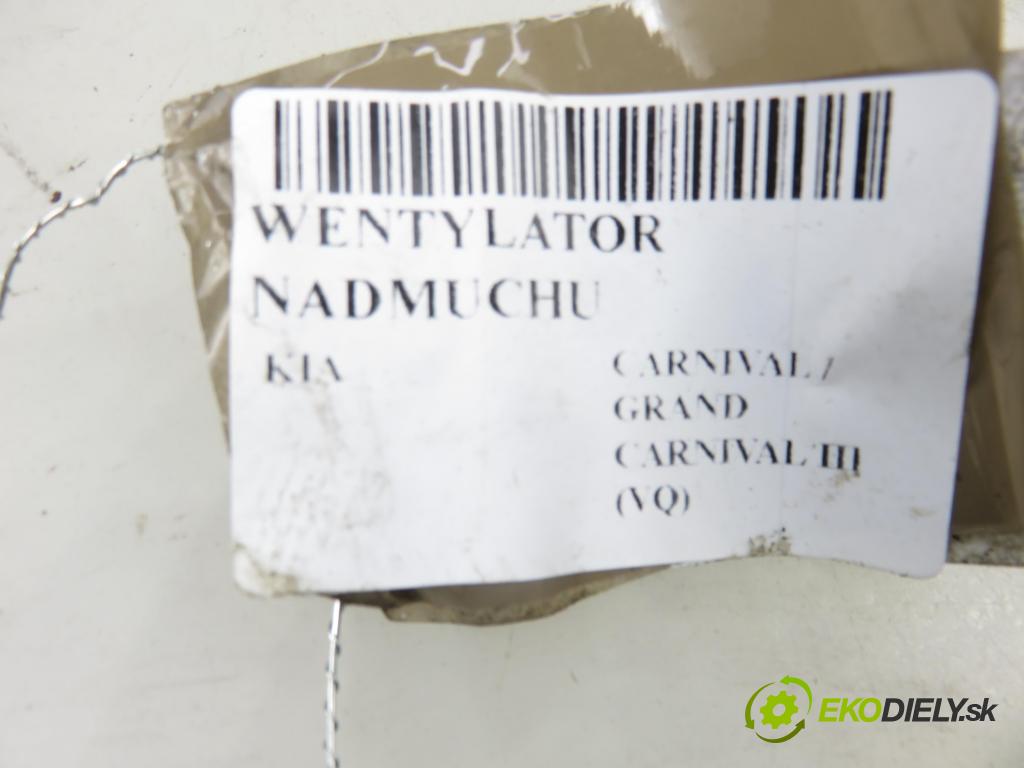KIA CARNIVAL / GRAND CARNIVAL III (VQ) MINIVAN 2007 136,00 2.9 CRDi - J3 2902,00 ventilátor větráku F00833F005