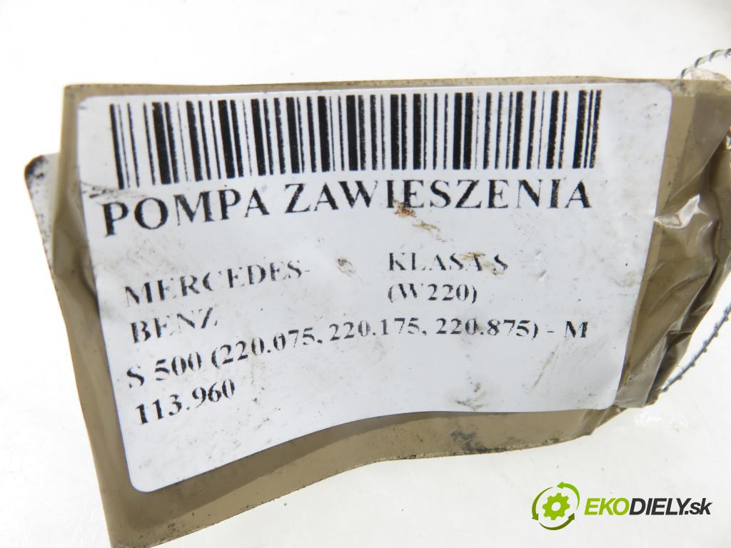 MERCEDES-BENZ KLASA S (W220) SEDAN 2001 0,00 S 500 (220.075, 220.175, 220.875) - M 113.960 4966,00 Pumpa nápravy 4430201901