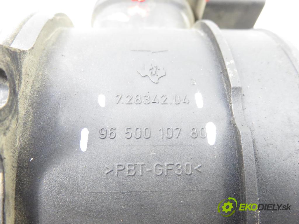 PEUGEOT 207 (WA_, WC_) HB 2007 66,00 1.6 HDi - 9HX (DV6ATED4) 1560,00 váha vzduchu vzduchu 72834204 ; 9650010780