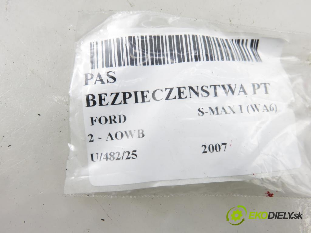 FORD S-MAX (WA6) MINIVAN 2007 107,00 2 - AOWB 1999,00 Držiak bezpečnostný pravé zadné 5U5A19A478AA