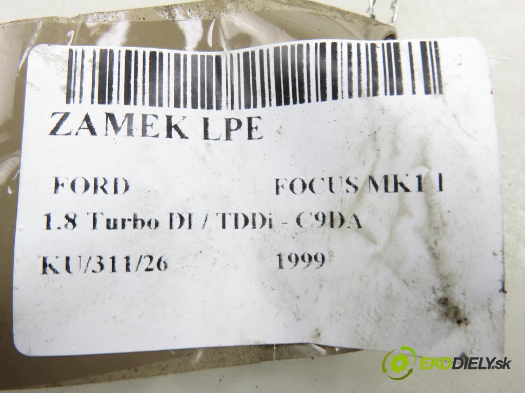 FORD FOCUS (DAW, DBW) HB 1999 66,00 1.8 TDDi 90 - C9DA 1753,00 zámok XS41A21813CE