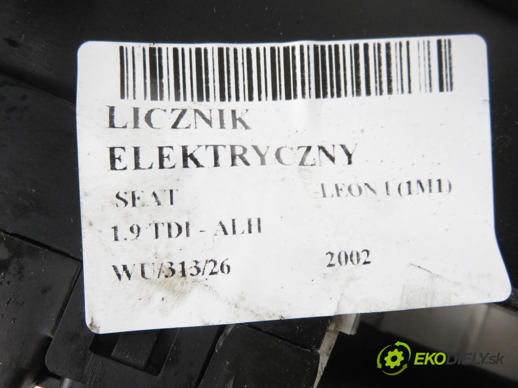 SEAT LEON (1M1) HB 2002 66,00 1.9 TDI 90 - ALH 1896,00 prístrojovka elektrický 1M0920822D