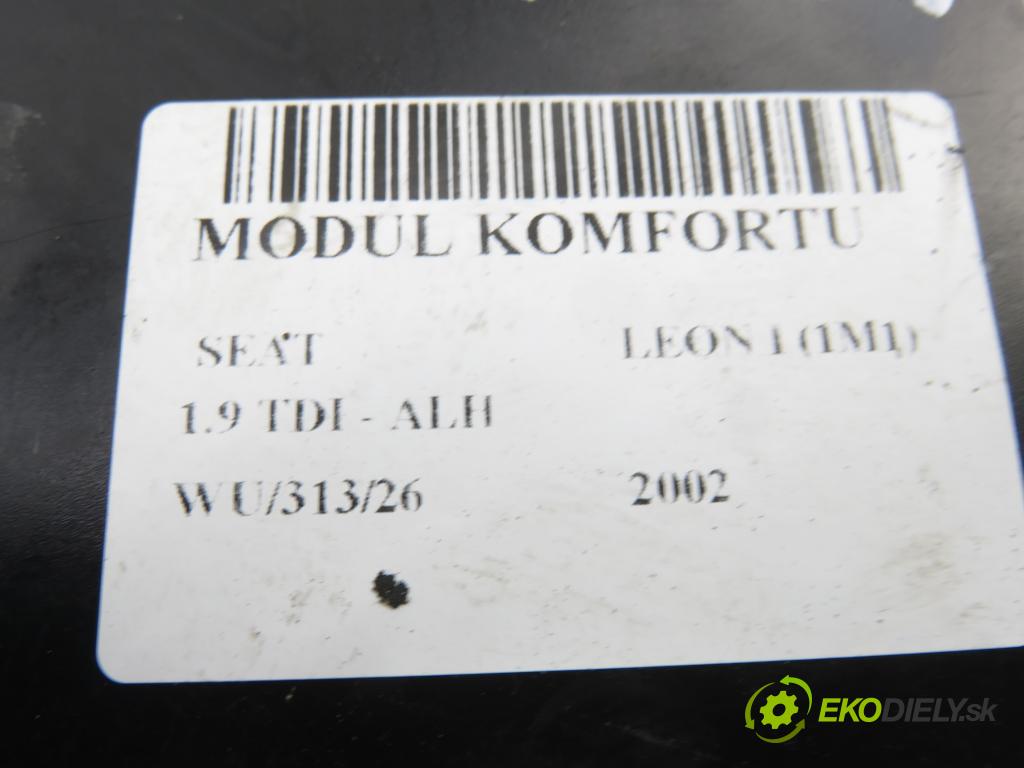 SEAT LEON (1M1) HB 2002 66,00 1.9 TDI - ALH 1896,00 MODUL komfortu 1C0959799F ; 5DK00821450