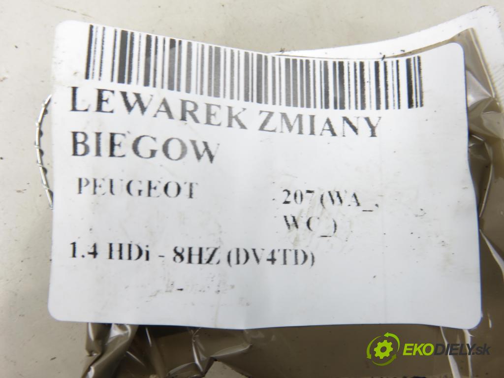 PEUGEOT 207 (WA_, WC_) HB 2007 50,00 1.4 HDi 8V 68 - 8HZ 1398,00 ZVEDÁK: 9654072180