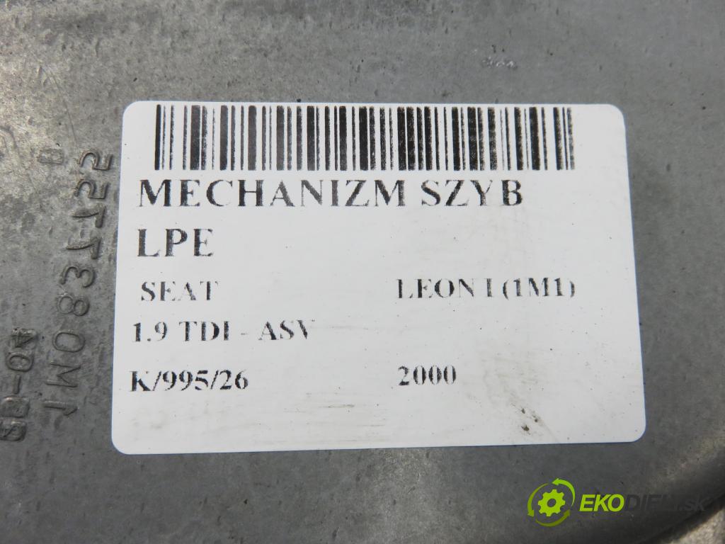 SEAT LEON (1M1) HB 2000 81,00 1.9 TDI 110 - ASV 1896,00 mechanismus oken 1J0959801F