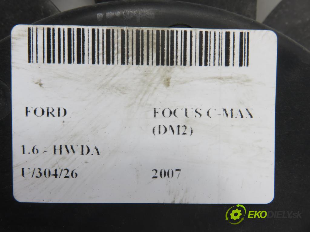 FORD FOCUS C-MAX (DM2) MINIVAN 2007 74,00 1.6 - HWDA 1596,00 ventilátor chladič PODNEBÍ / VODA 3M518C607EC ; 940002904