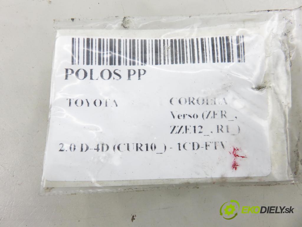 TOYOTA COROLLA Verso (ZER_, ZZE12_, R1_) MINIVAN 2005 85,00 2.0 D-4D (CUR10_) - 1CD-FTV 1995,00 poloos PP