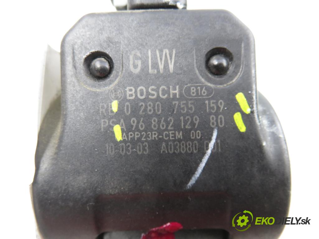 CITROEN C5 III Break (RW_) KOMBI 2010 177,00 3.0 HDi 240 - DT20C 2993,00 Potenciometer plynu 9686212980 ; 0280755159 (Potenciometer plynového pedálu)