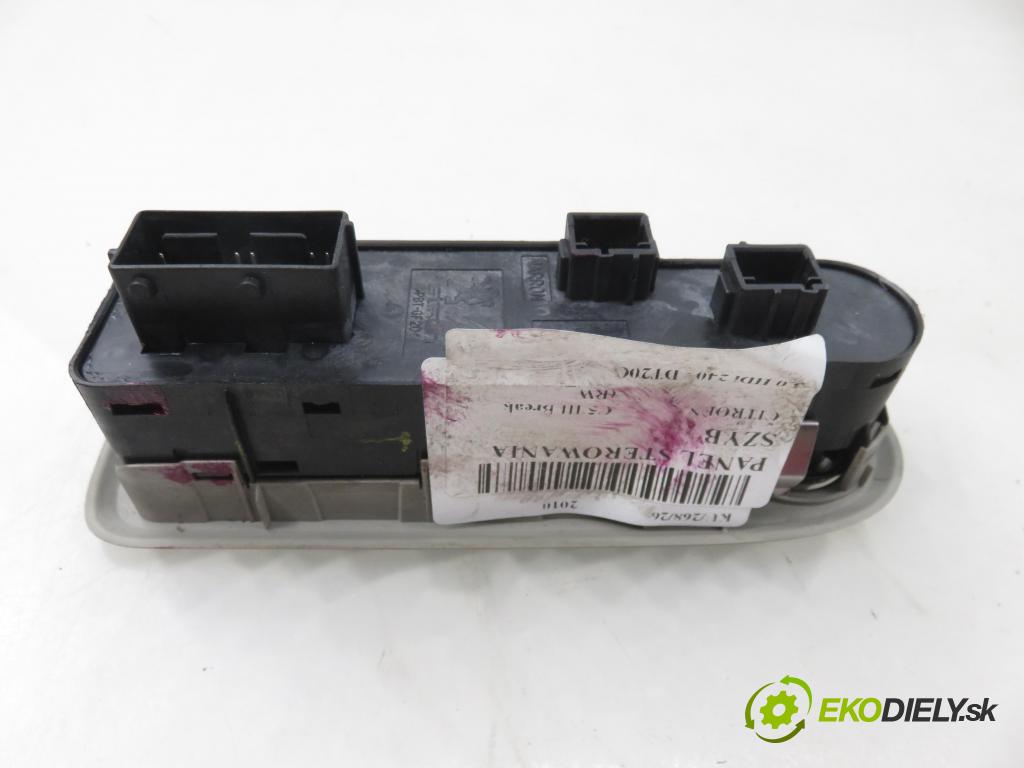 CITROEN C5 III Break (RW_) KOMBI 2010 177,00 3.0 HDi 240 - DT20C 2993,00 Panel ovládaní oken 96660258ZW