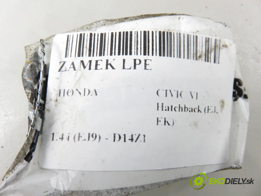 HONDA CIVIC VI Hatchback (EJ, EK) HB 1999 55,00 1.4 i (EJ9) - D14Z1 1396,00 zámok