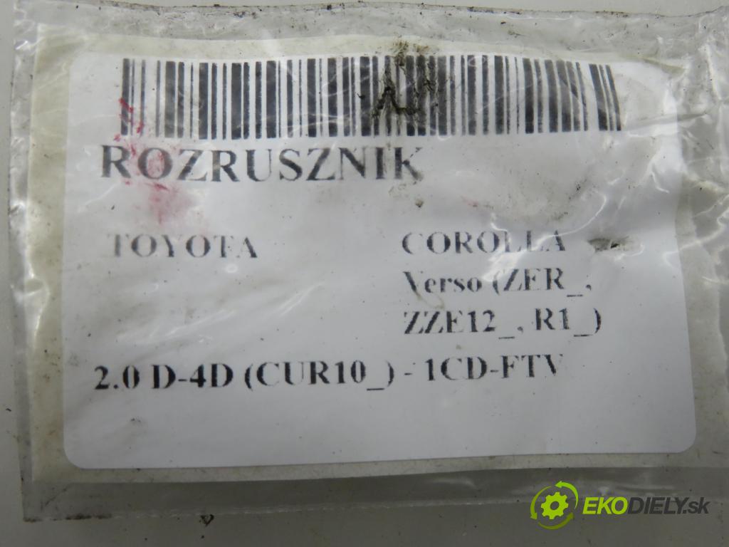 TOYOTA COROLLA Verso (ZER_, ZZE12_, R1_) MINIVAN 2005 85,00 2.0 D-4D (CUR10_) - 1CD-FTV 1995,00 startér  (Startér)