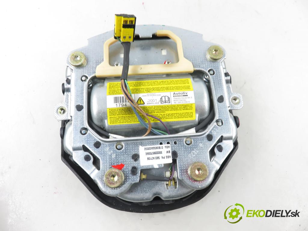BMW 5 Touring (E39) KOMBI 2001 142,00 530 d - M57 D30 (306D1) 2926,00 Volant 2229115 ; 33222897006E ; 8375398 (Volant)