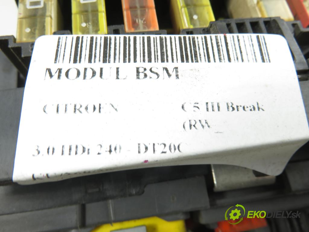 CITROEN C5 III Break (RW_) KOMBI 2010 177,00 3.0 HDi 240 - DT20C 2993,00 MODUL BSM 9675877980 ; S17345619