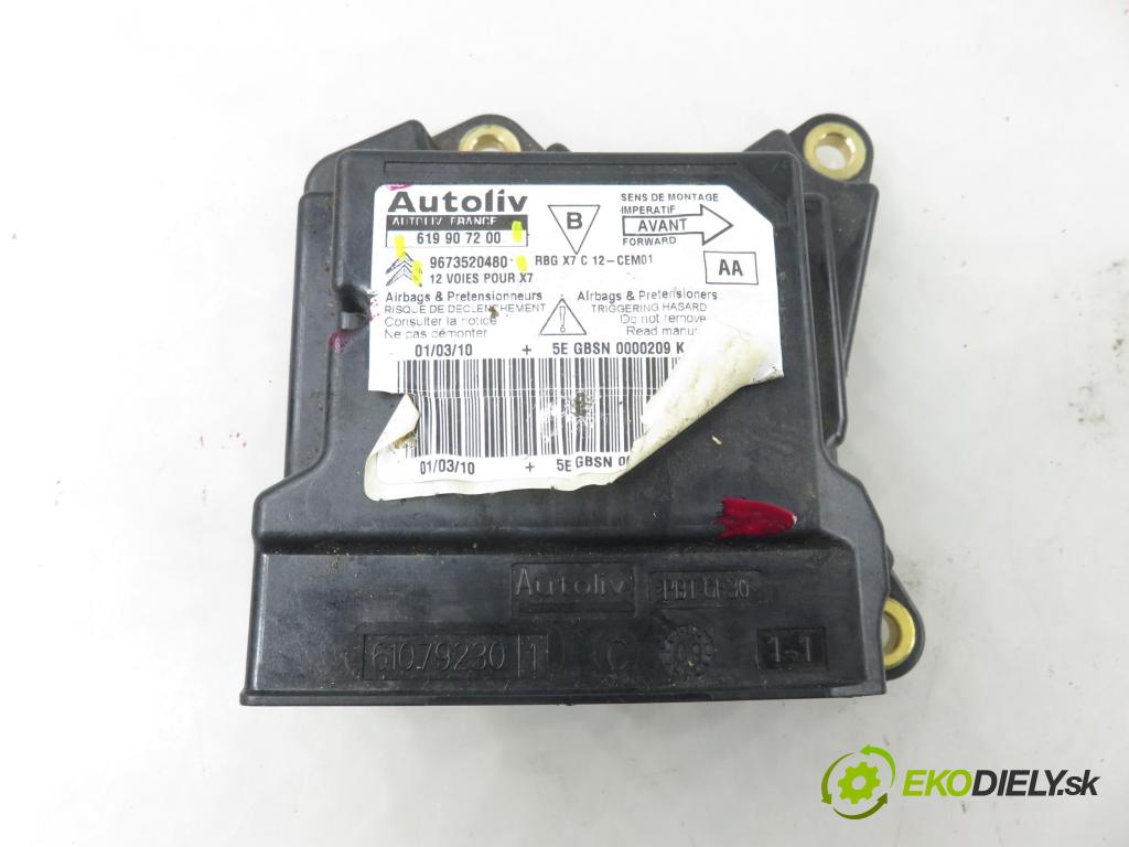 CITROEN C5 III Break (RW_) KOMBI 2010 177,00 3.0 HDi 240 - DT20C 2993,00 MODUL air BAG 9673520480 ; 619907200