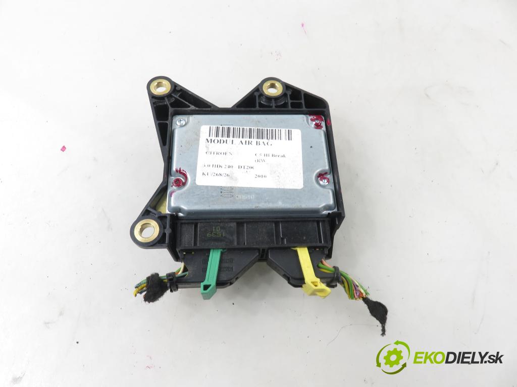 CITROEN C5 III Break (RW_) KOMBI 2010 177,00 3.0 HDi 240 - DT20C 2993,00 MODUL air BAG 9673520480 ; 619907200