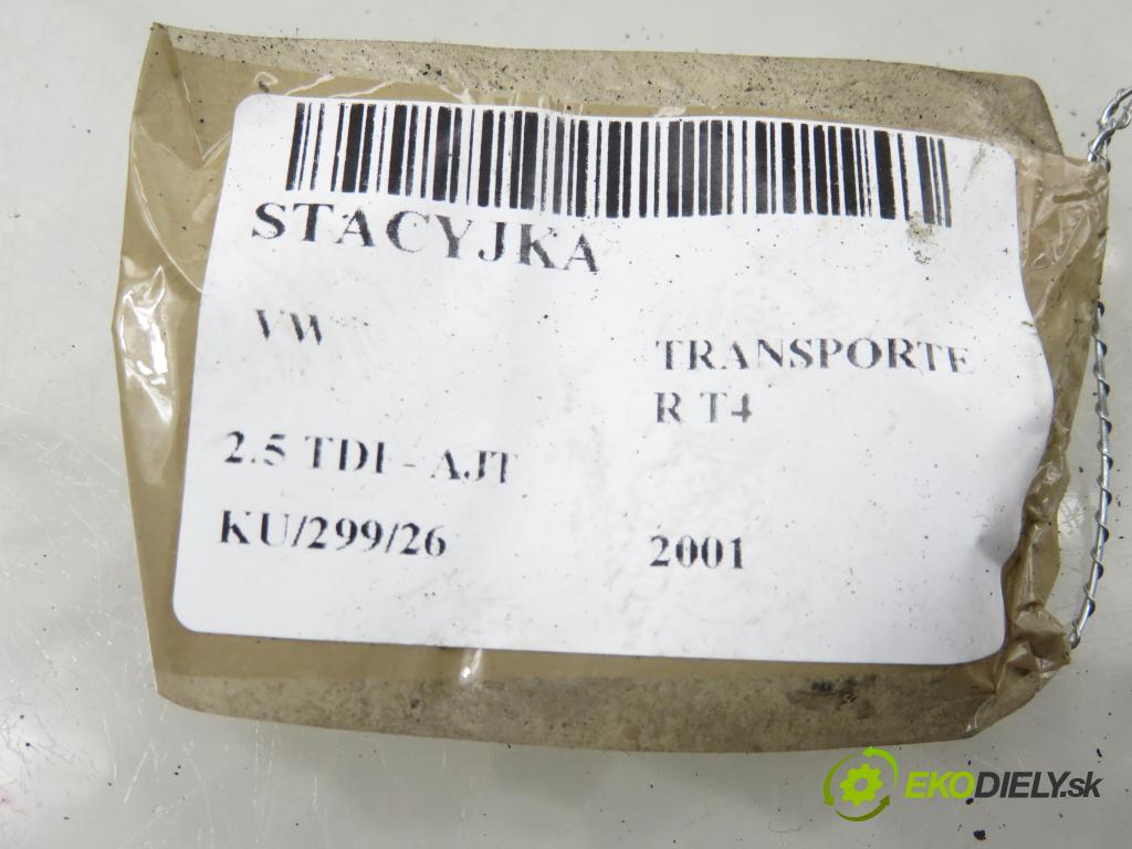VW TRANSPORTER IV Skrzynia (70XA) FURGON 2001 65,00 2.5 TDI - AJT 2461,00 spinačka 701905851 (Spínacia skrinka)