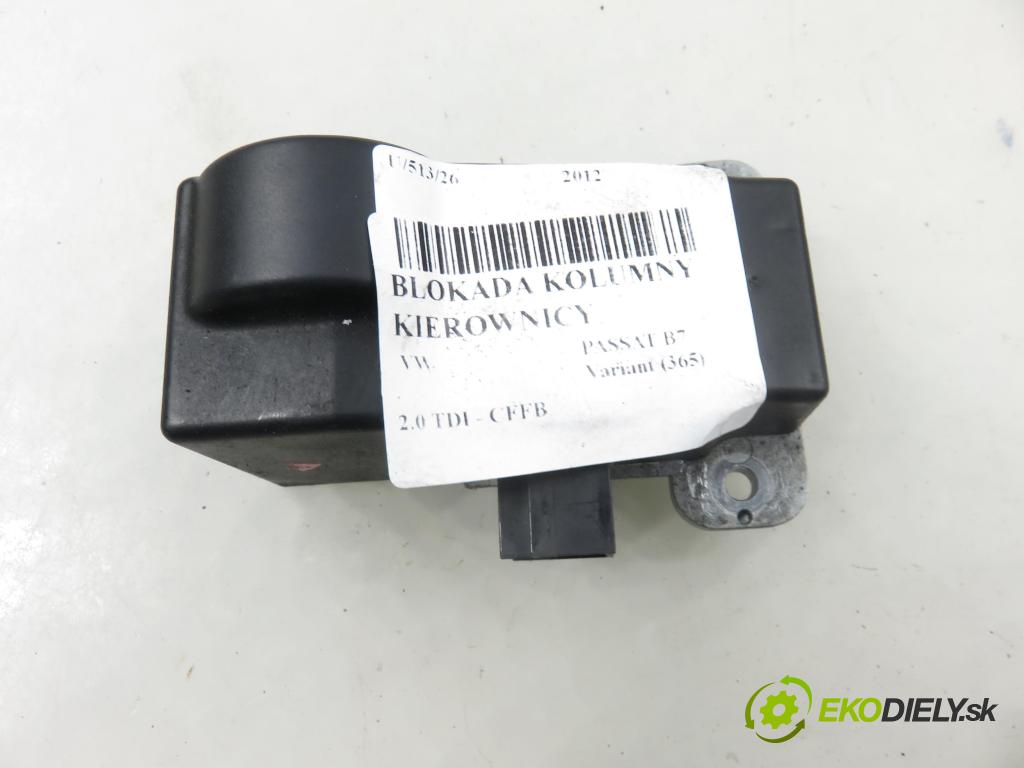 VW PASSAT B7 Variant (365) KOMBI 2012 103,00 2.0 TDI - CFFB 1968,00 blokáda tyče volantu 3C0905861J
