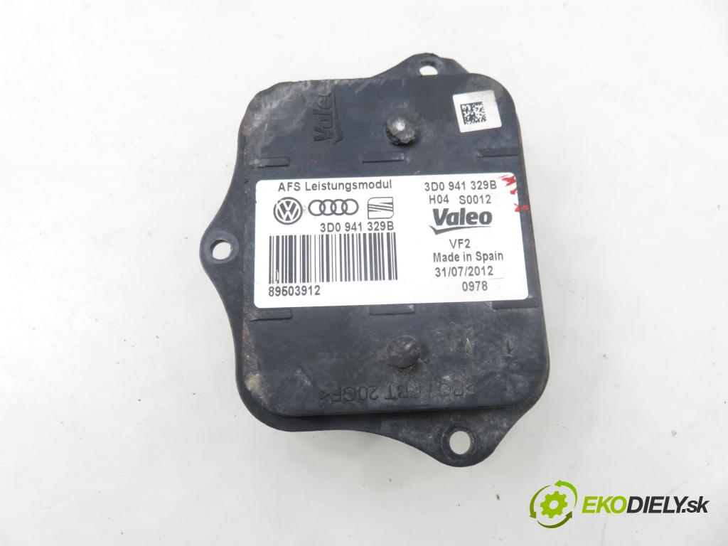 VW PASSAT B7 Variant (365) KOMBI 2012 103,00 2.0 TDI - CFFB 1968,00 riadiaca jednotka / MODUL INNE: 3D0941329B