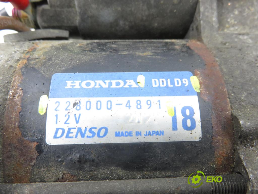 HONDA CIVIC VI Hatchback (EJ, EK) HB 1999 55,00 1.4 i (EJ9) - D14Z1 1396,00 startér 2280004891 ; DDLD9 (Startér)